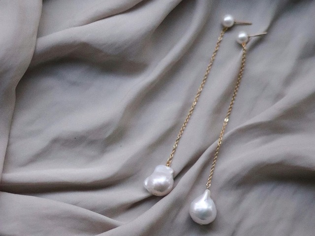 baroque pearl Ⅱ (chain Ⅱ) accessory