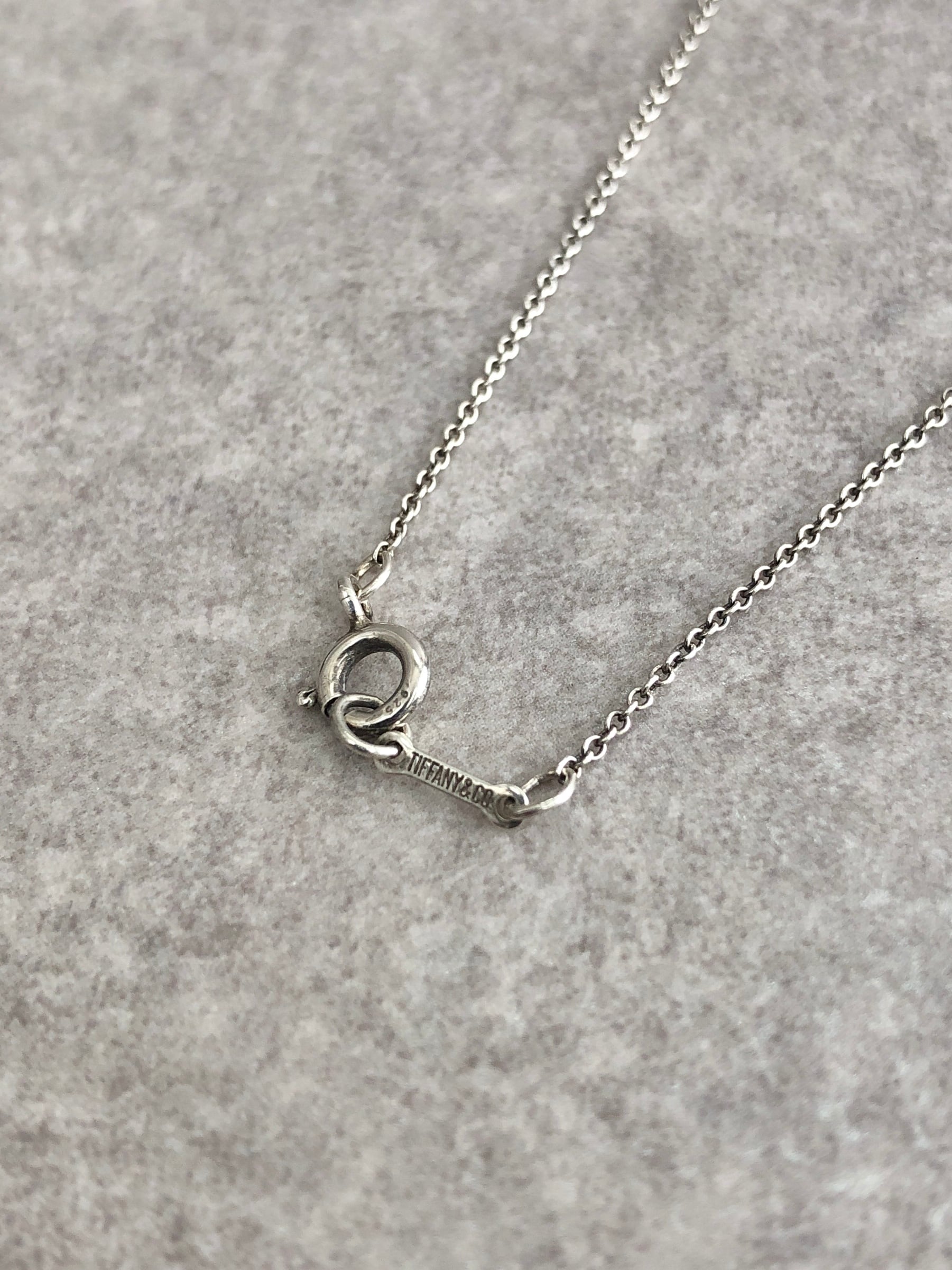 Tiffany & Co. ティファニー ネックレス シルバー ダブルループ 925