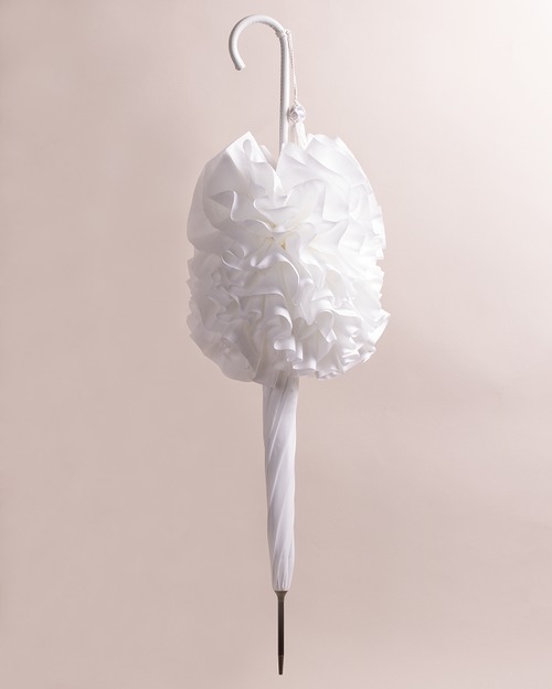 Frill Lady Umbrellas　　　fay-39  White　傘