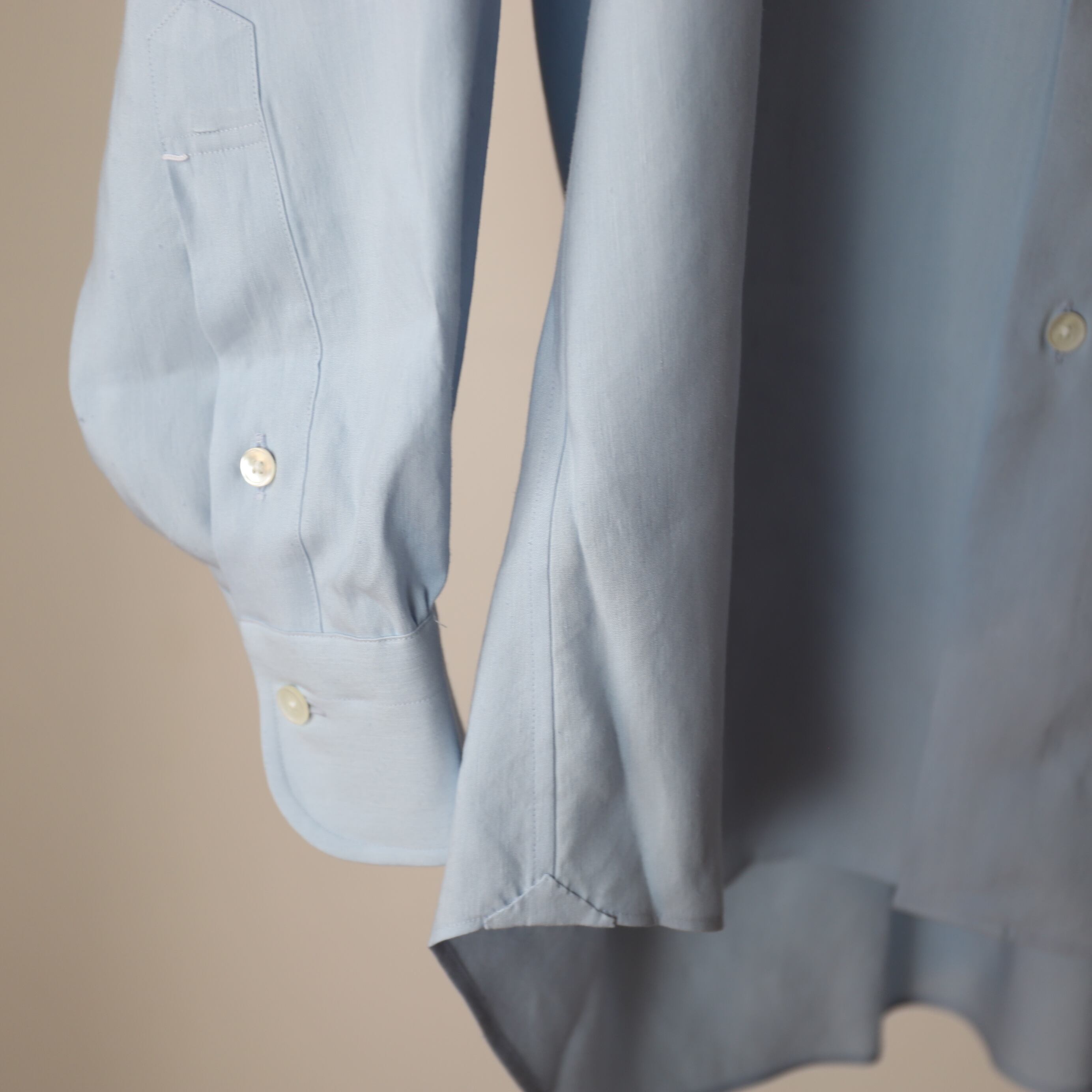 MAATEE&SONS / SEMI WIDE SPREAD SHIRTS 極HEMPSILK | TIBETAN MARKET