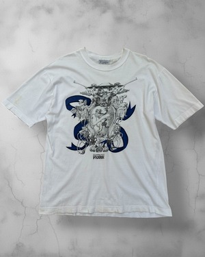 GIANFRANCO FERRE Baroque Crest Graphic T-shirt