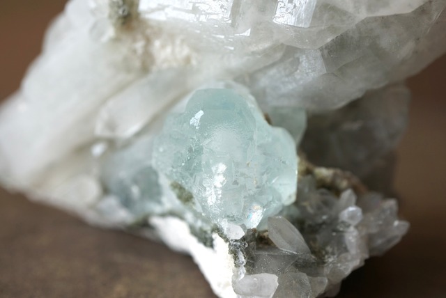 ヤオガンシャン産フローライト Fluorite/Quartz 1230