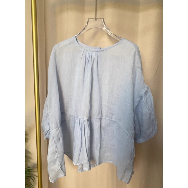 バルーンスリーブ ティアードトップス 3color  00227