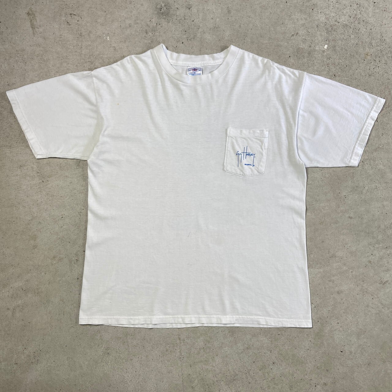 90年代 USA製 GUY HARVEY ガイ ハーベイ アート 魚 バックプリント T