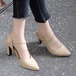 パーティーシューズ レディース パンプス 靴 シューズ ポインテッドトゥ きれいめ エレガント シンプル 無地 アンクルストラップ お呼ばれ パーティー フォーマル ハイヒール 美脚 脚長 婦人靴