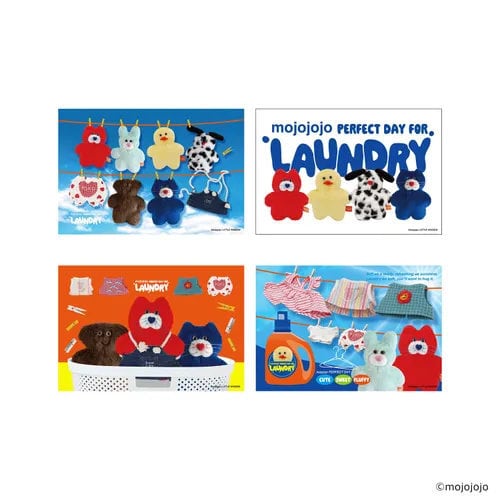 mojojojo ポストカード LAUNDRY LAUNDRY | 奈良の愛らしい猫のお店 猫