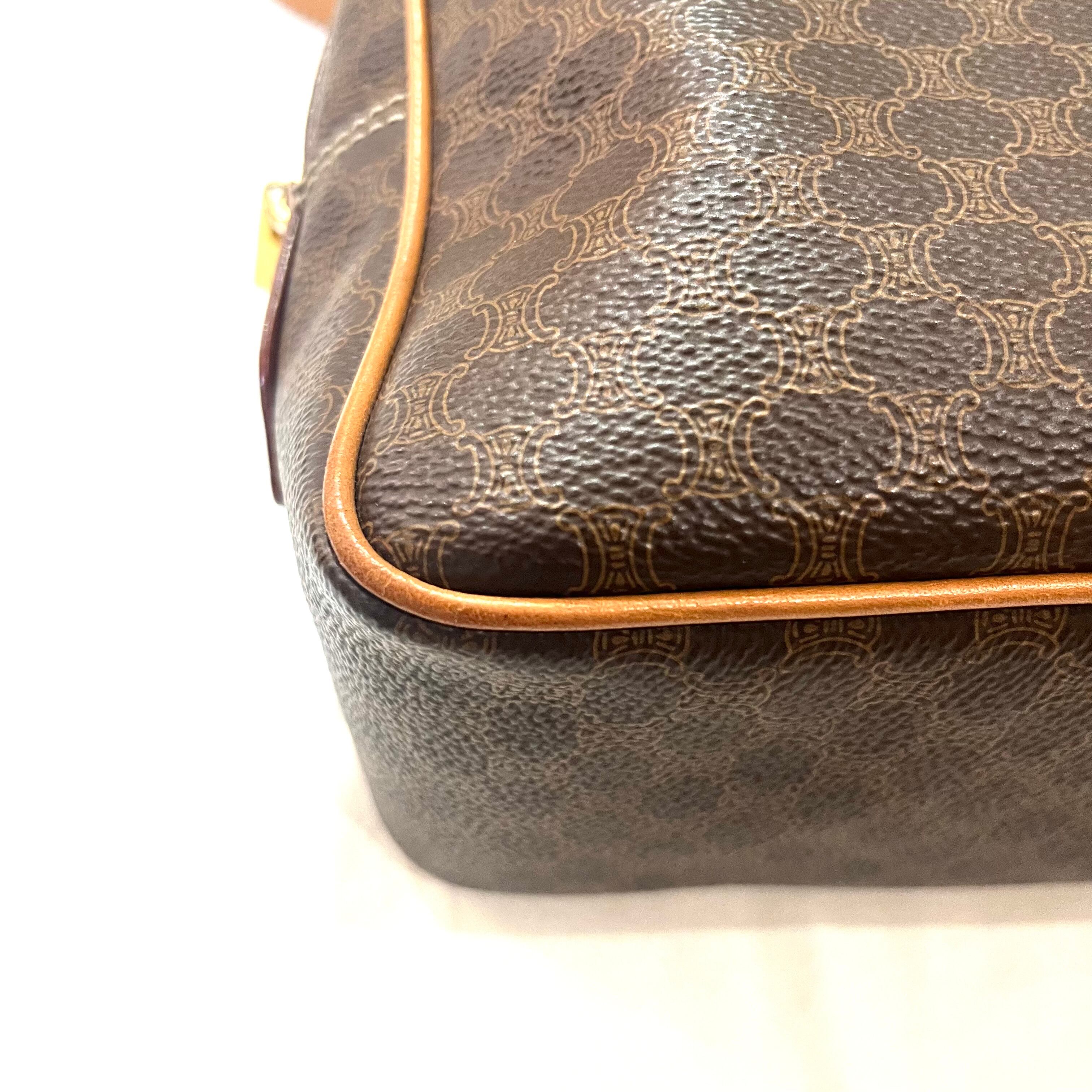 CELINE】2972 ヴィンテージ セリーヌ マカダム柄 ブラゾン