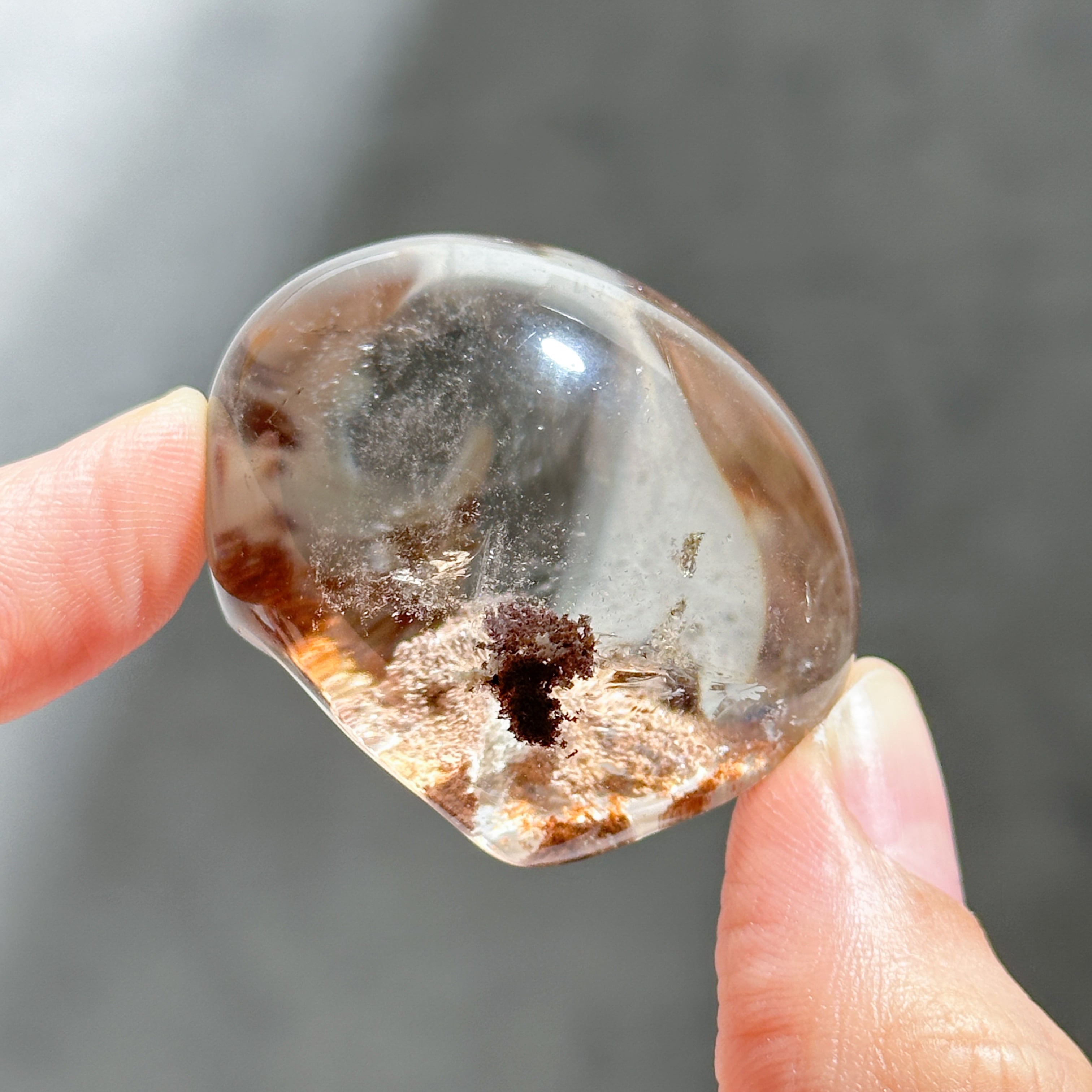 ミナスジェライス産ガーデンクォーツ レンズ04◇Garden Quartz◇天然石