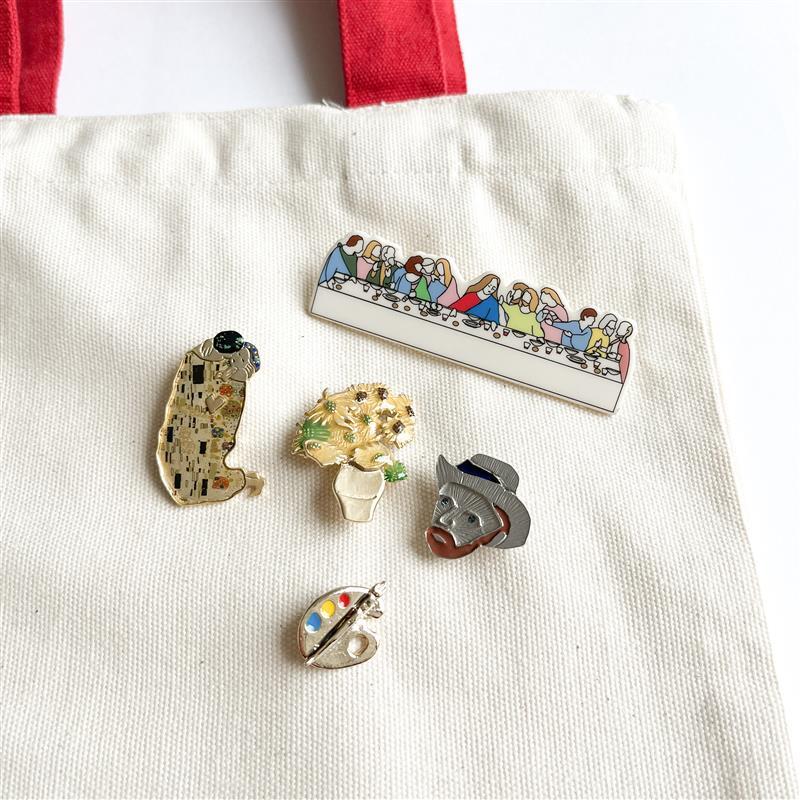 次回入荷未定】Luccica ゴッホ ブローチ ひまわり | hmm, by 東京都