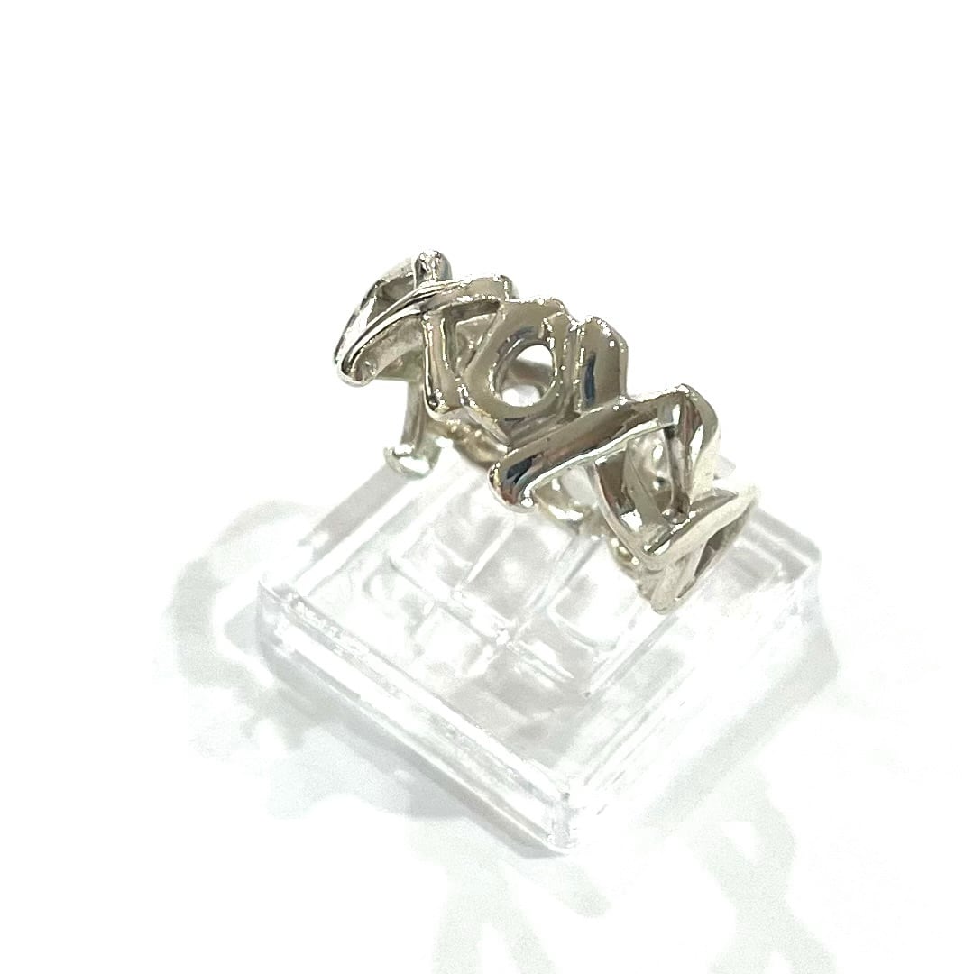 TIFFANY&CO.】【16〜16.5号】2385 パロマ・ピカソ ラブ＆キスリング