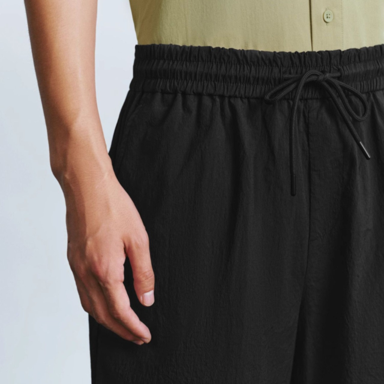 ポケットルーズワイドレッグパンツ　0802