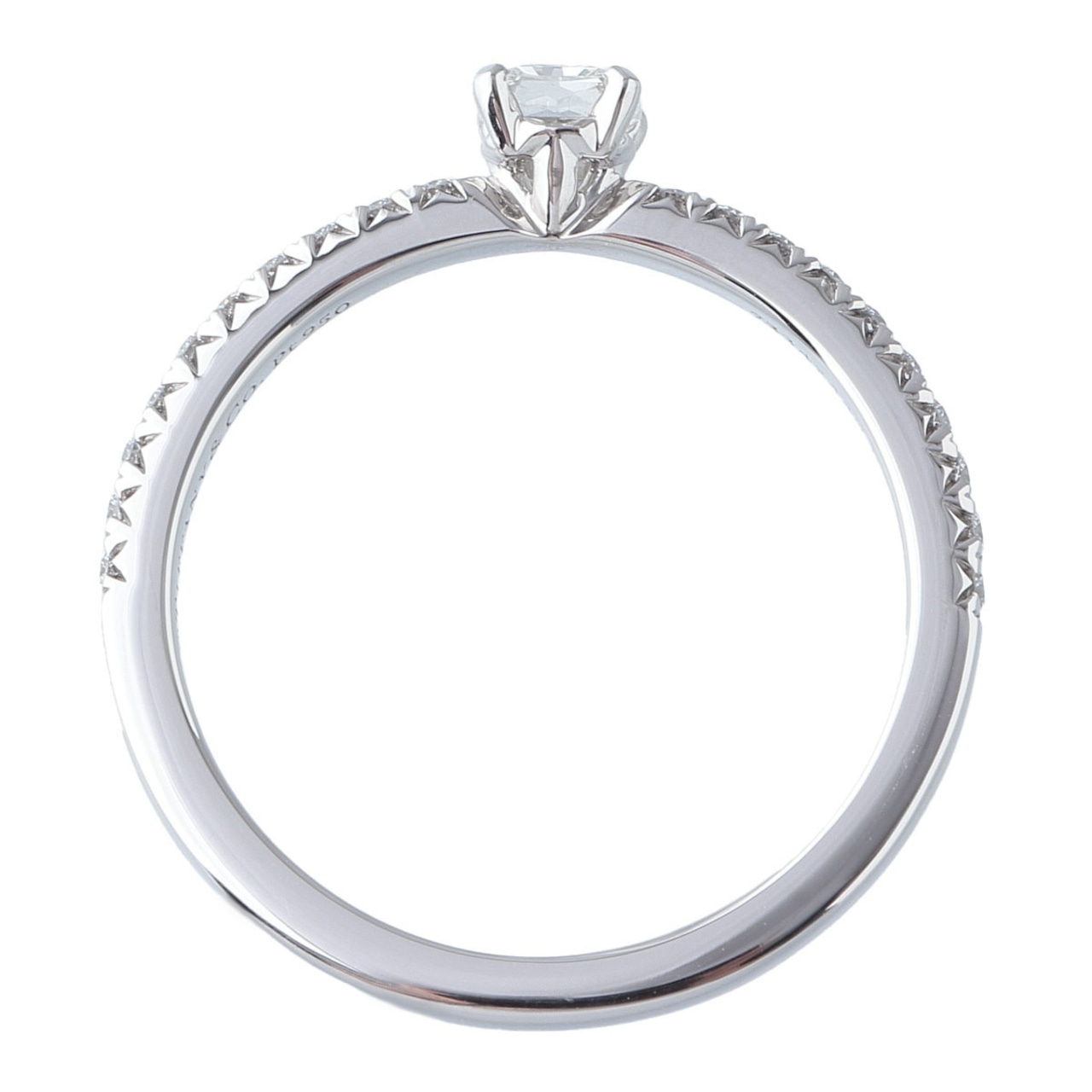 ティファニー ダイヤ リング トゥルー ダイヤ0.20ct I-VVS1-ミックス 