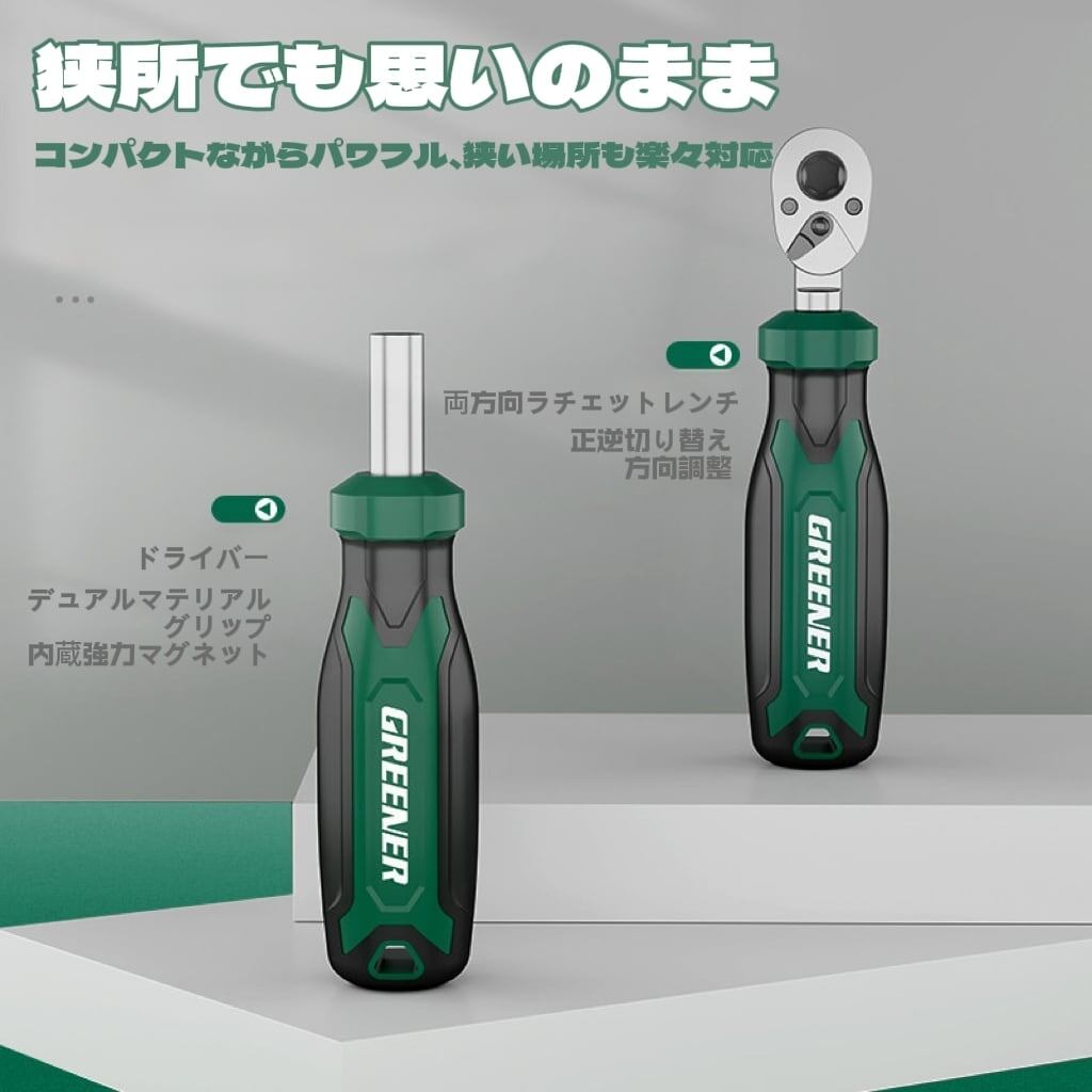 G117.【ライダーズマジックボックス】バイク携帯用ラチェットレンチ
