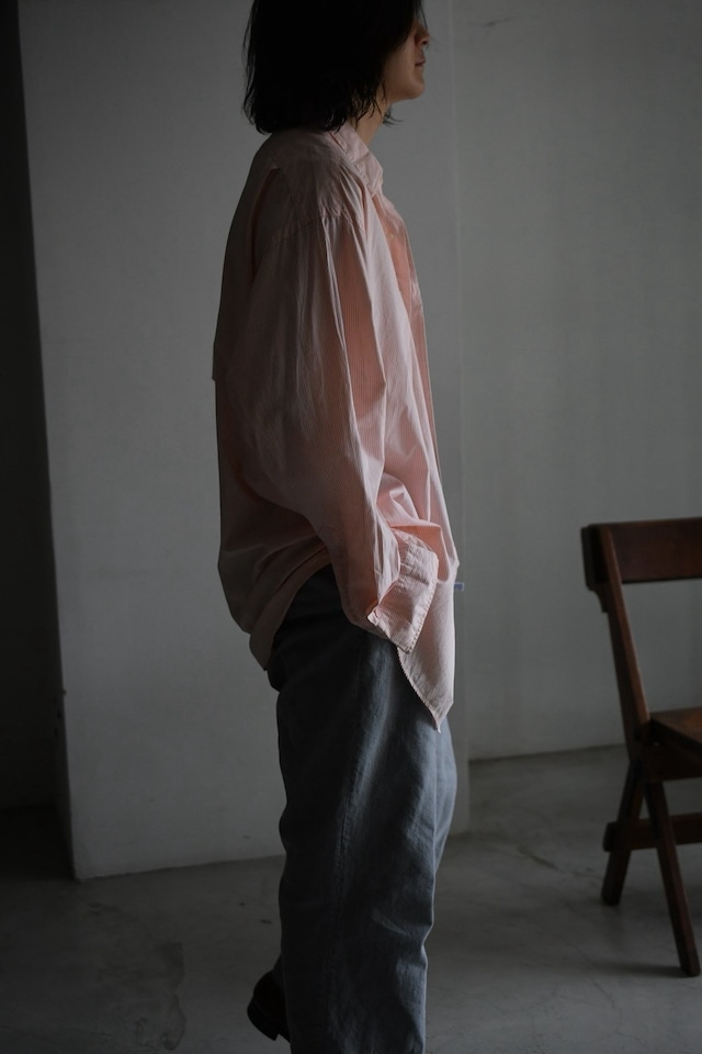 OK/90's "polo by Ralph Lauren" 〜The Big Dress Shirt〜 stripe dress shirt
