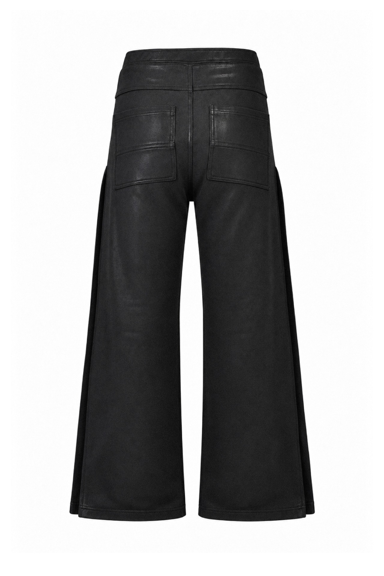 BREATH / BH coating side snap pants