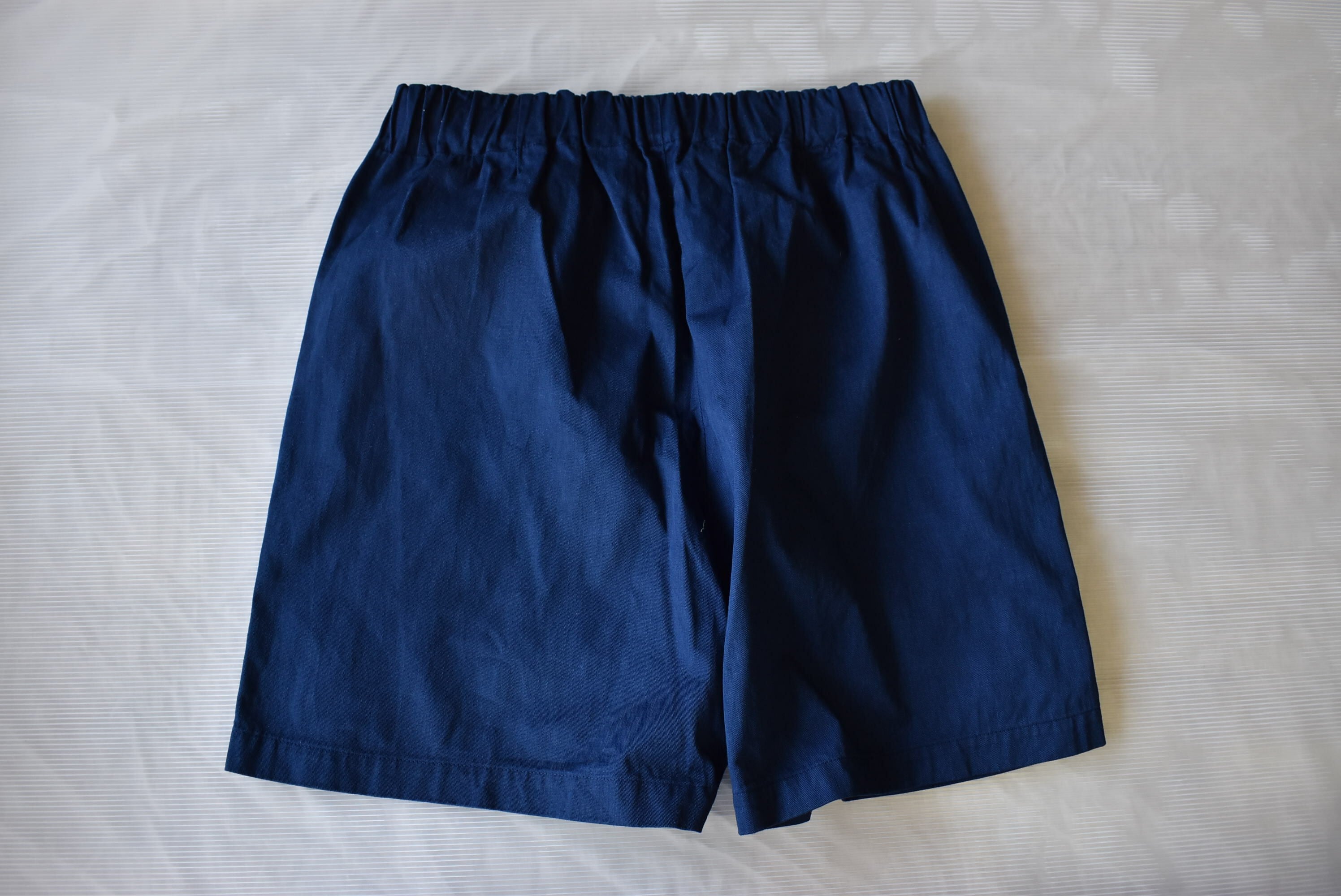aulico COTTON SHORT PANTS NAVY | rasikufuku