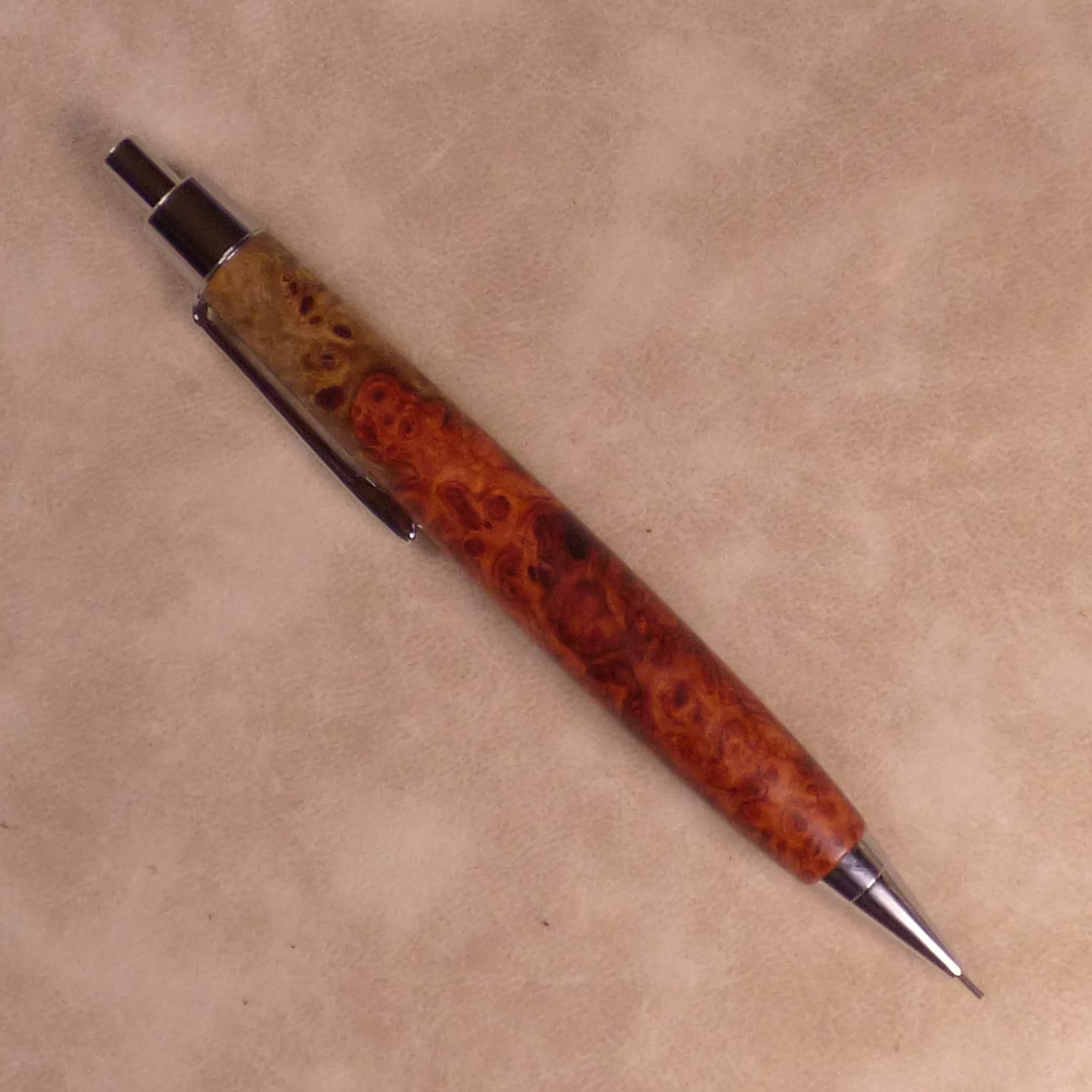 シャーペン MP202 W10679 本カリン瘤紅白 | CraftA840129