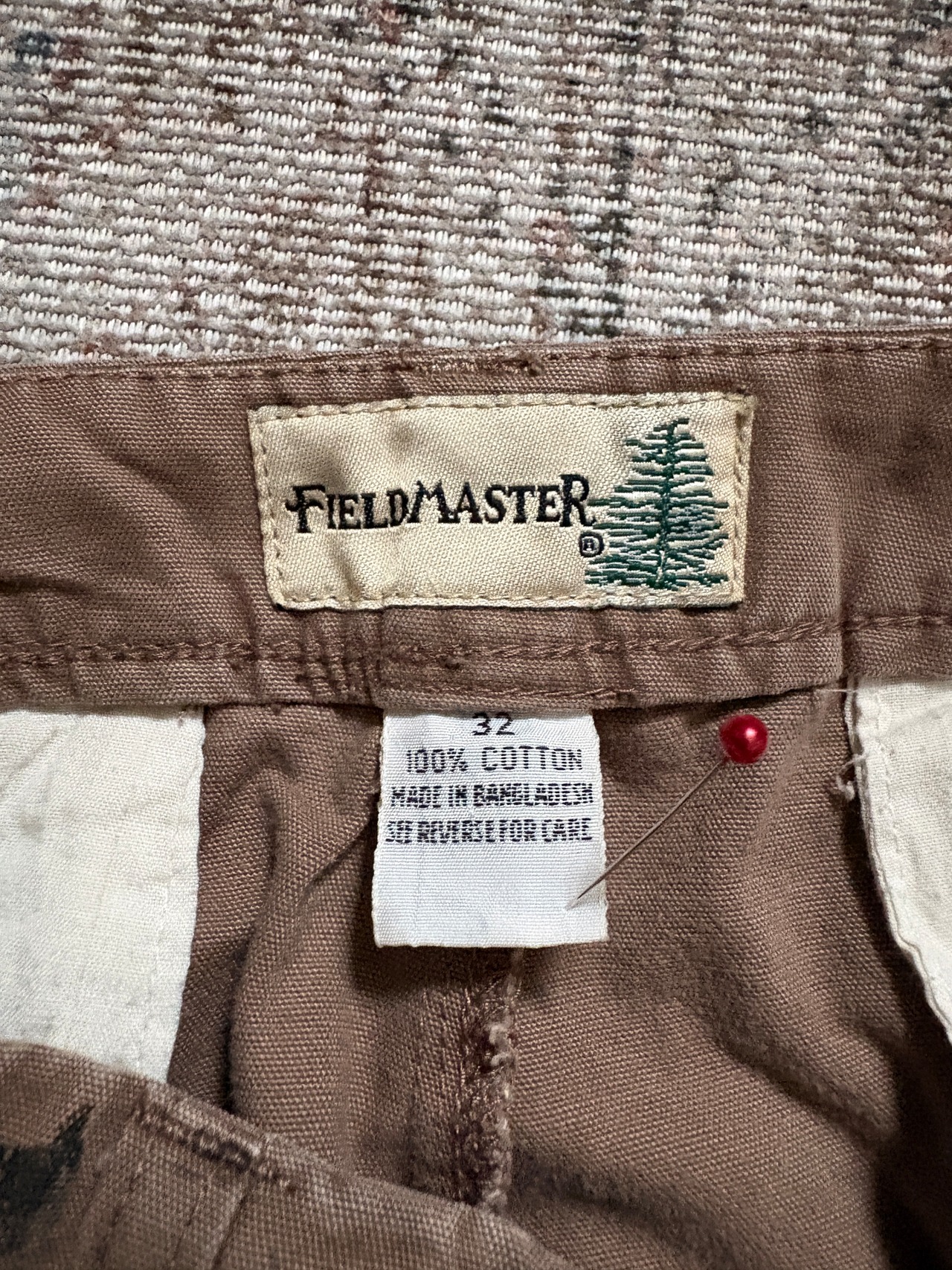 FIELD MASTER / HANDPAINT CAMOUFLAGE HALF PANTS / REMAKE