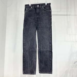 【USED】Levi's 505 black リーバイス ブラック デニムパンツ w34 L30 USA