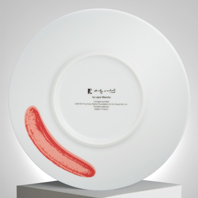 Andy WARHOL ”Banana”  PLATE