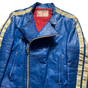 vintage 1970’s UK leather riders jacket