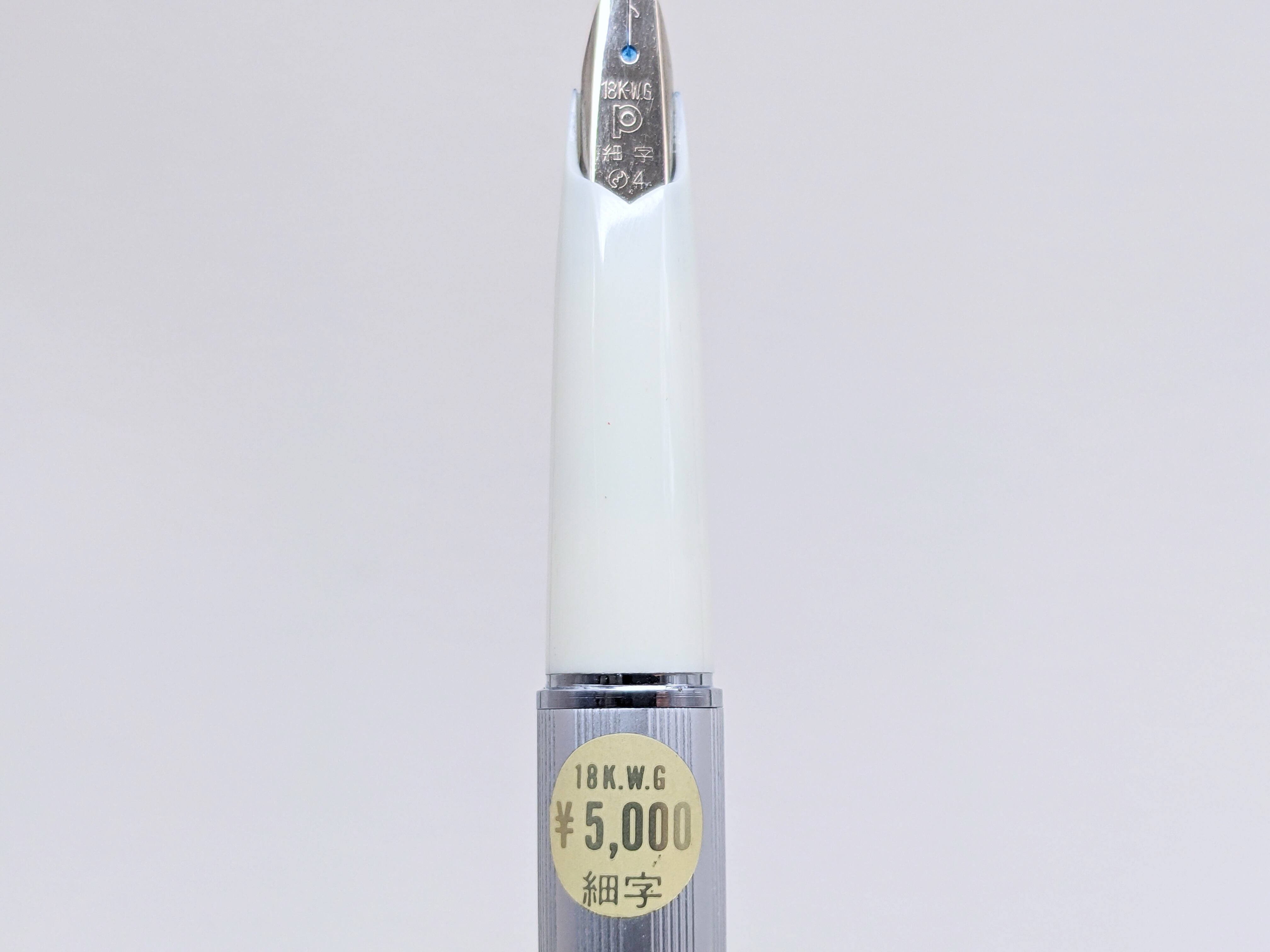 70s プラチナ PLATINUM （細字） 18K-WG 02764 | 川口明弘の調整万年筆
