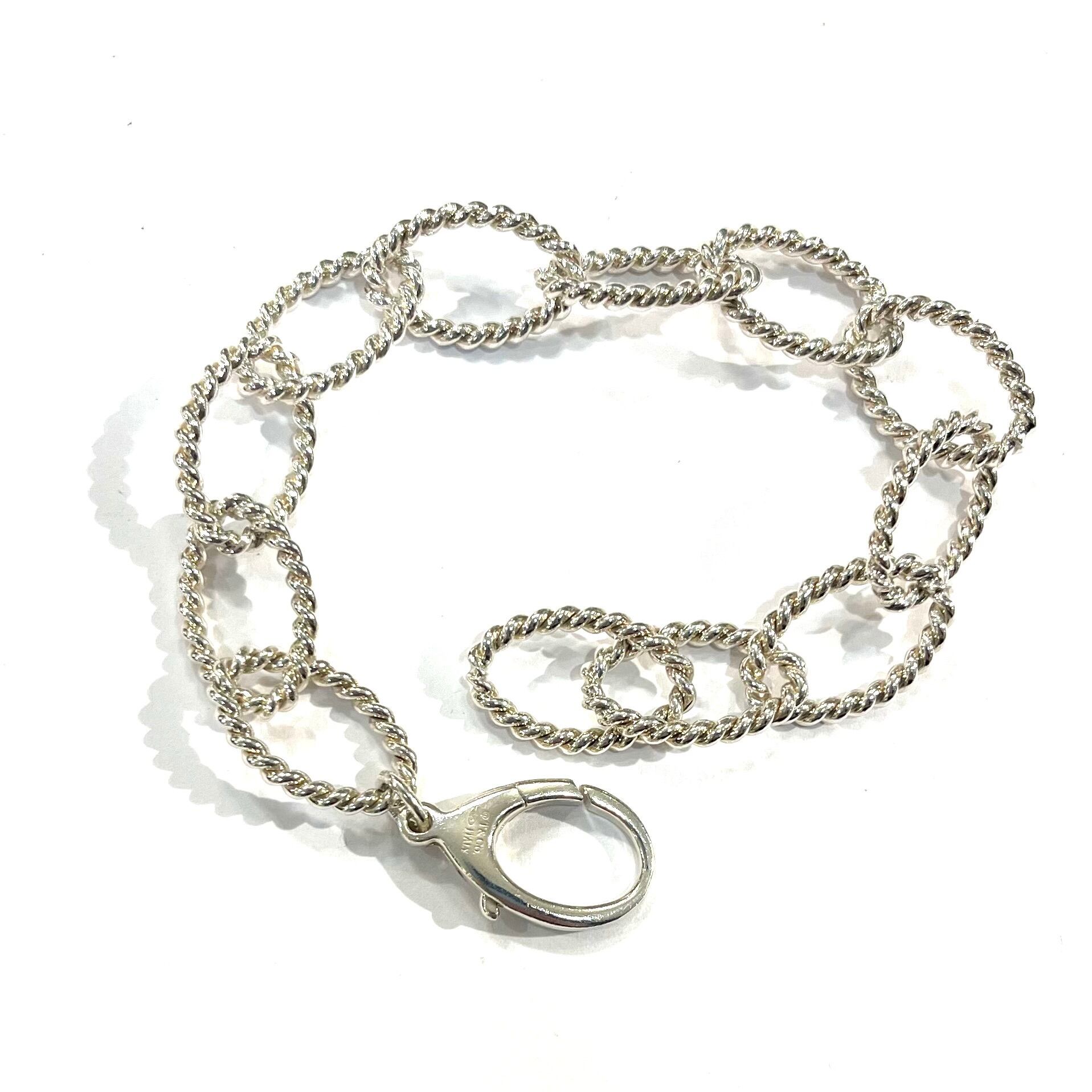 TIFFANY&CO.】【20.5cm】2606ティファニー ツイスト サークル