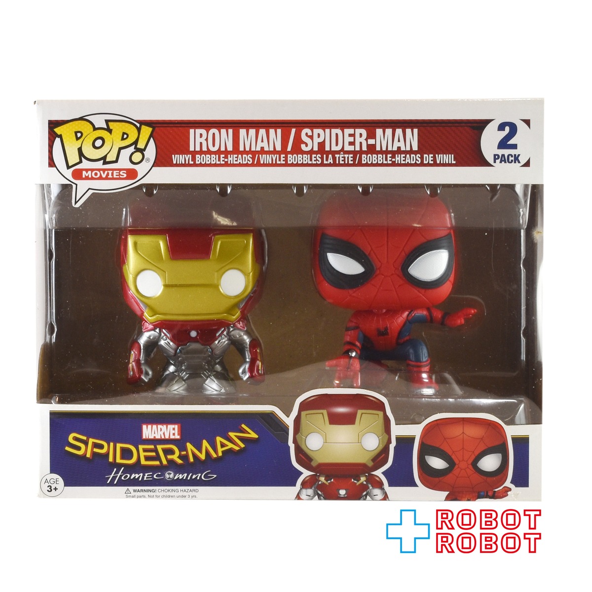 ファンコ POP! マーベル スパイダーマン ホームカミング 2パック 