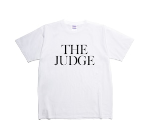 'THE JUDGE' T-SHIRT WHITE for GOAT <LARGE>