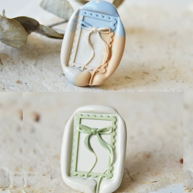 シューリボン Puff Ribbon・シーリングスタンプ