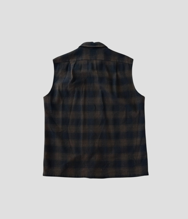 -PENDLETON- Vintage 50s M wool shirt vest