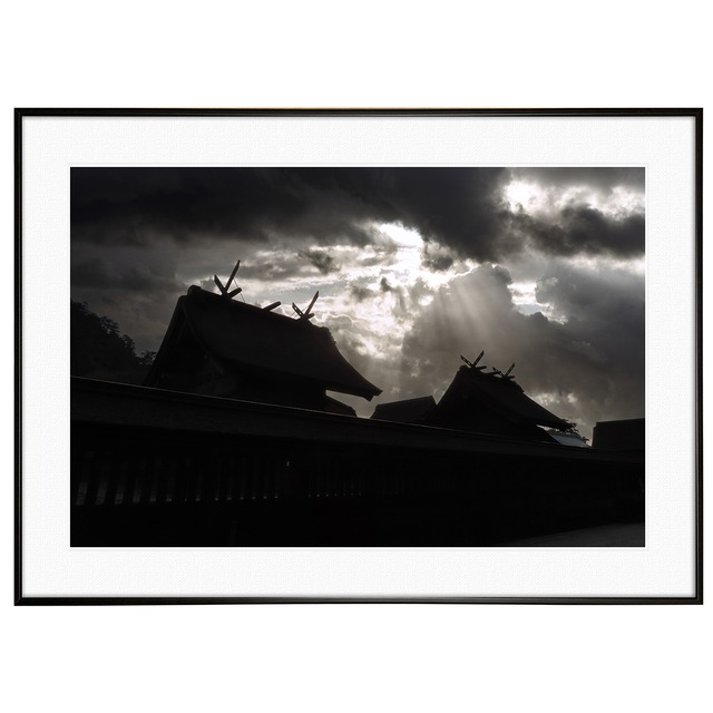 日本写真  島根県出雲大社 インテリアアートポスター額装 AS2784