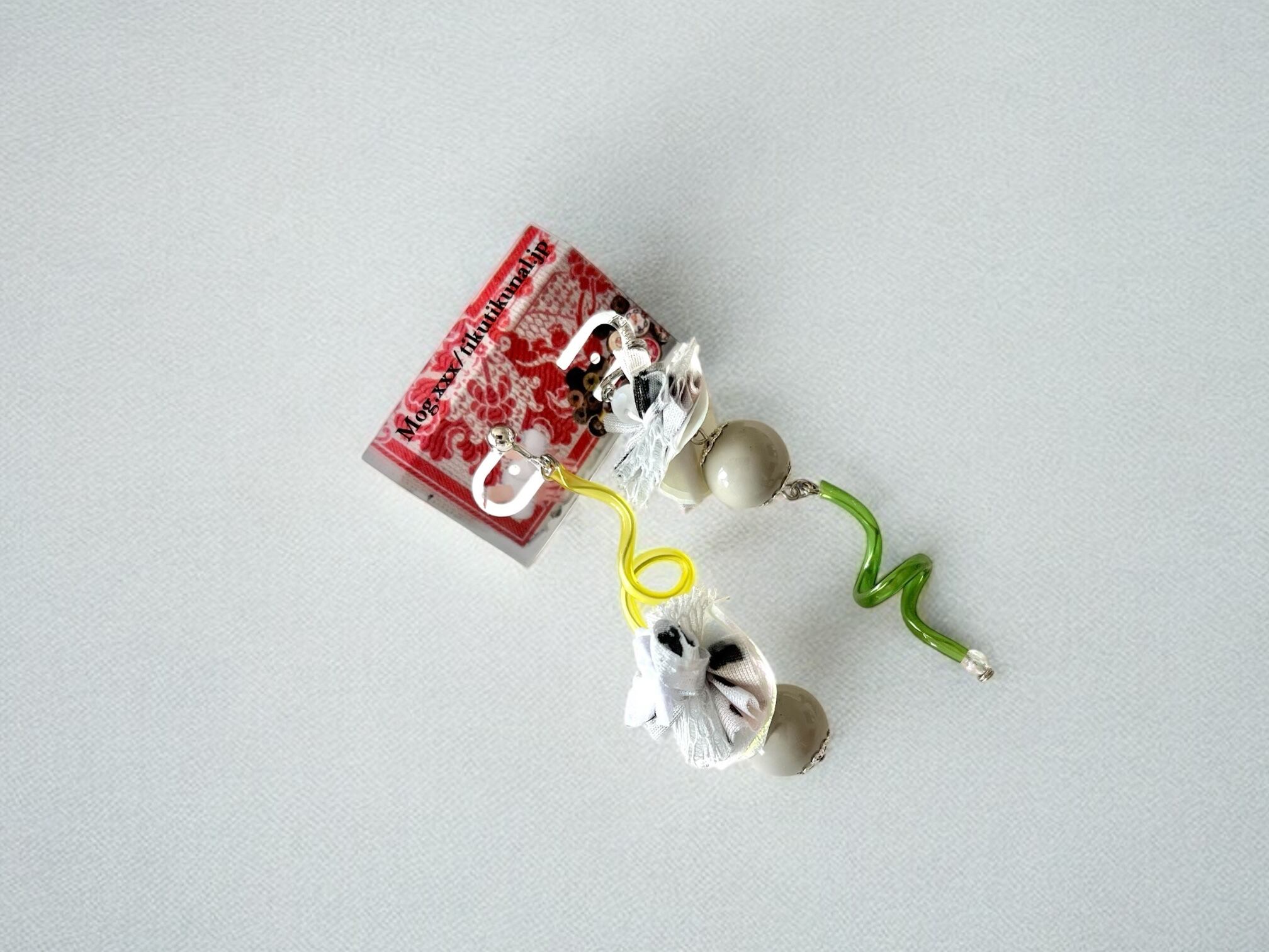 チクチクナール洋品店 ぼんぼりんちゃんイヤリング