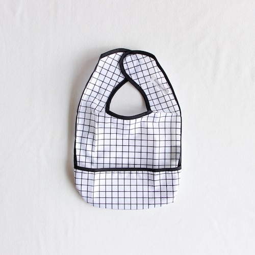 《chocolatesoup》GEOMETRY MEAL BIB / grid