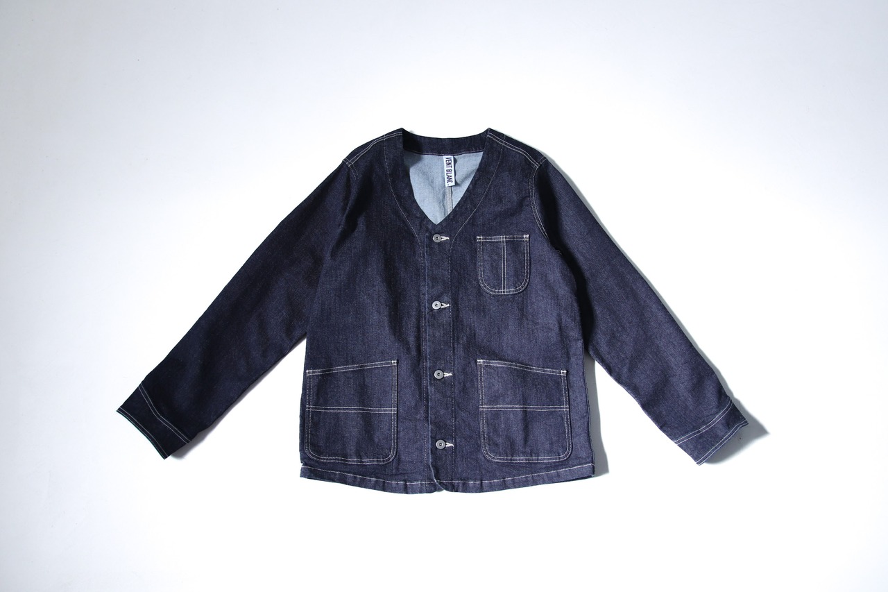 10.5oz DENIM COVERALLS/VENT BLANC/デニムジャケット/セットアップ/インディゴ