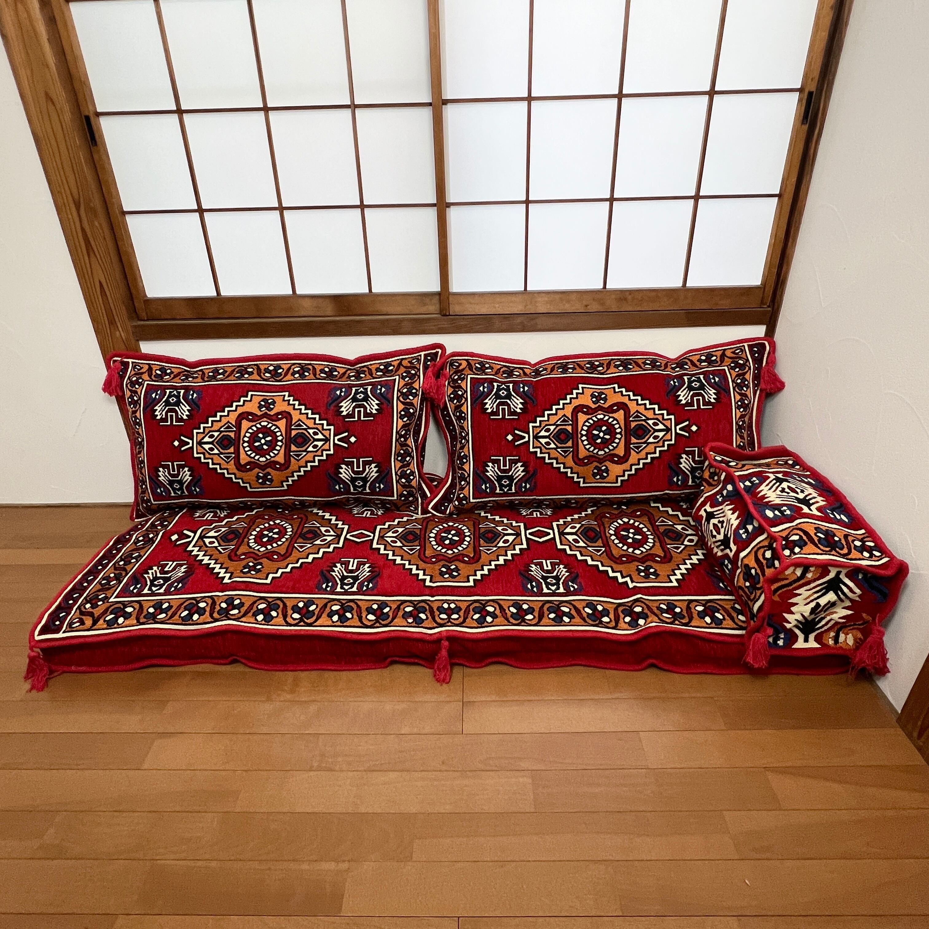 トルコ製 羽毛入りソファー