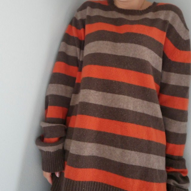 OLD GAP classic border knit