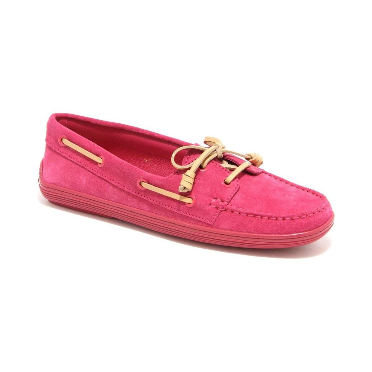 TOD'S トッズ レディース ローファー スエード ピンク
