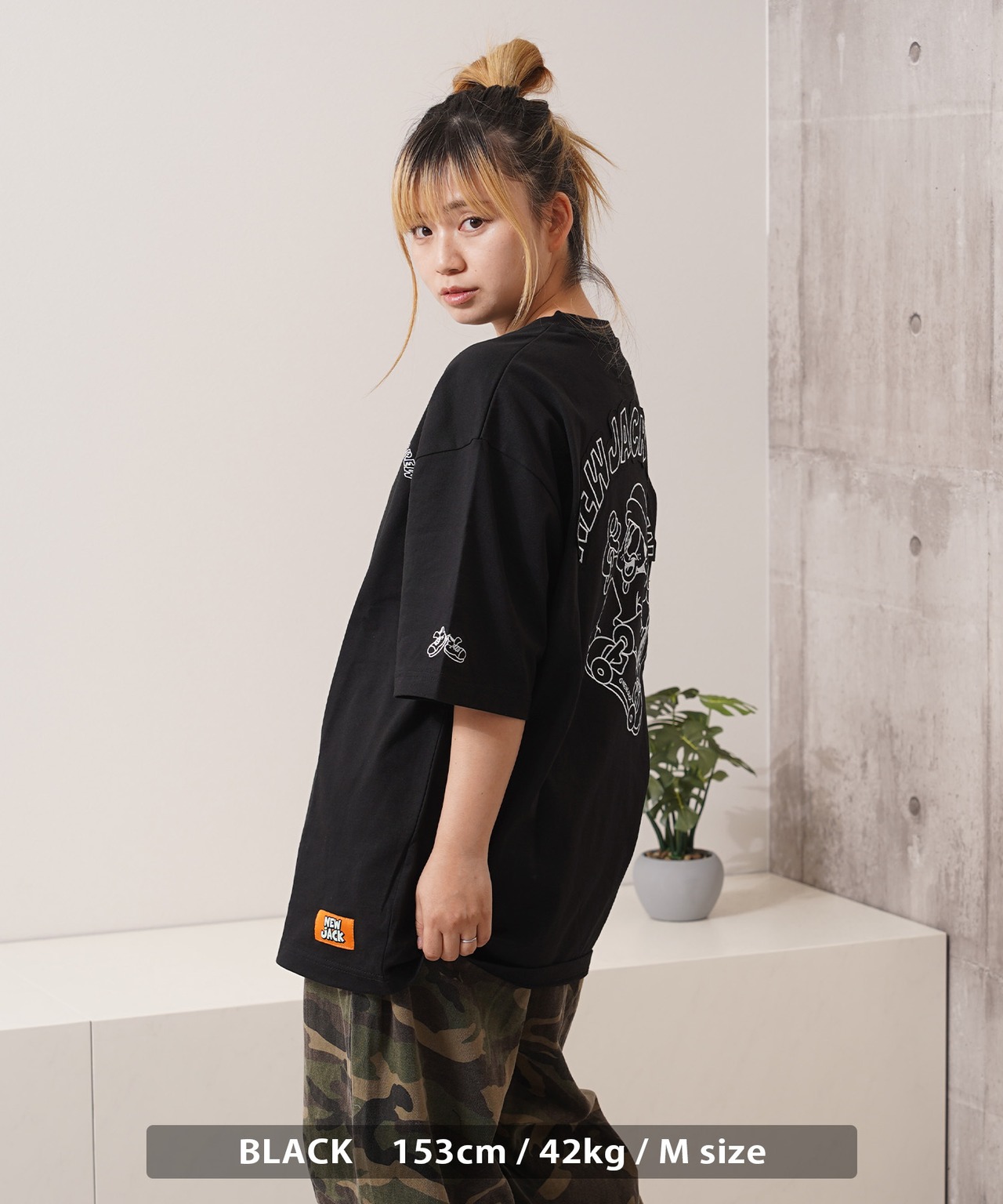 ◆NEW JACK 総刺繍 Tシャツ◆gt-6122252