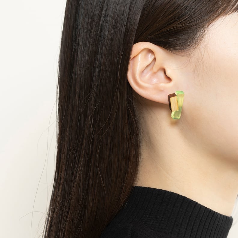 クリアスティックイヤリング | plying accessory