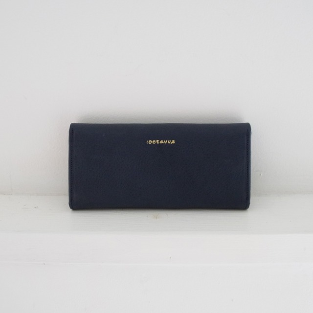 :octavus [THIN LONG WALLET] arco 09 -Navy-