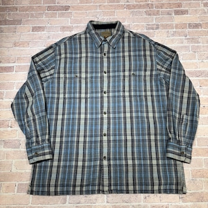 ST.JOHN'S BAY FLANNEL CHECK SHIRT SIZE S