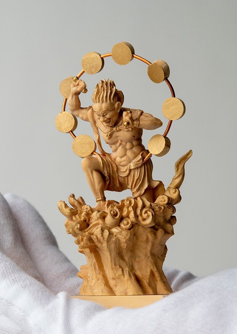 極小仏 雷神 | 箱根倶楽部 ｜ 癒しの猫仏や安らぎの仏像を販売