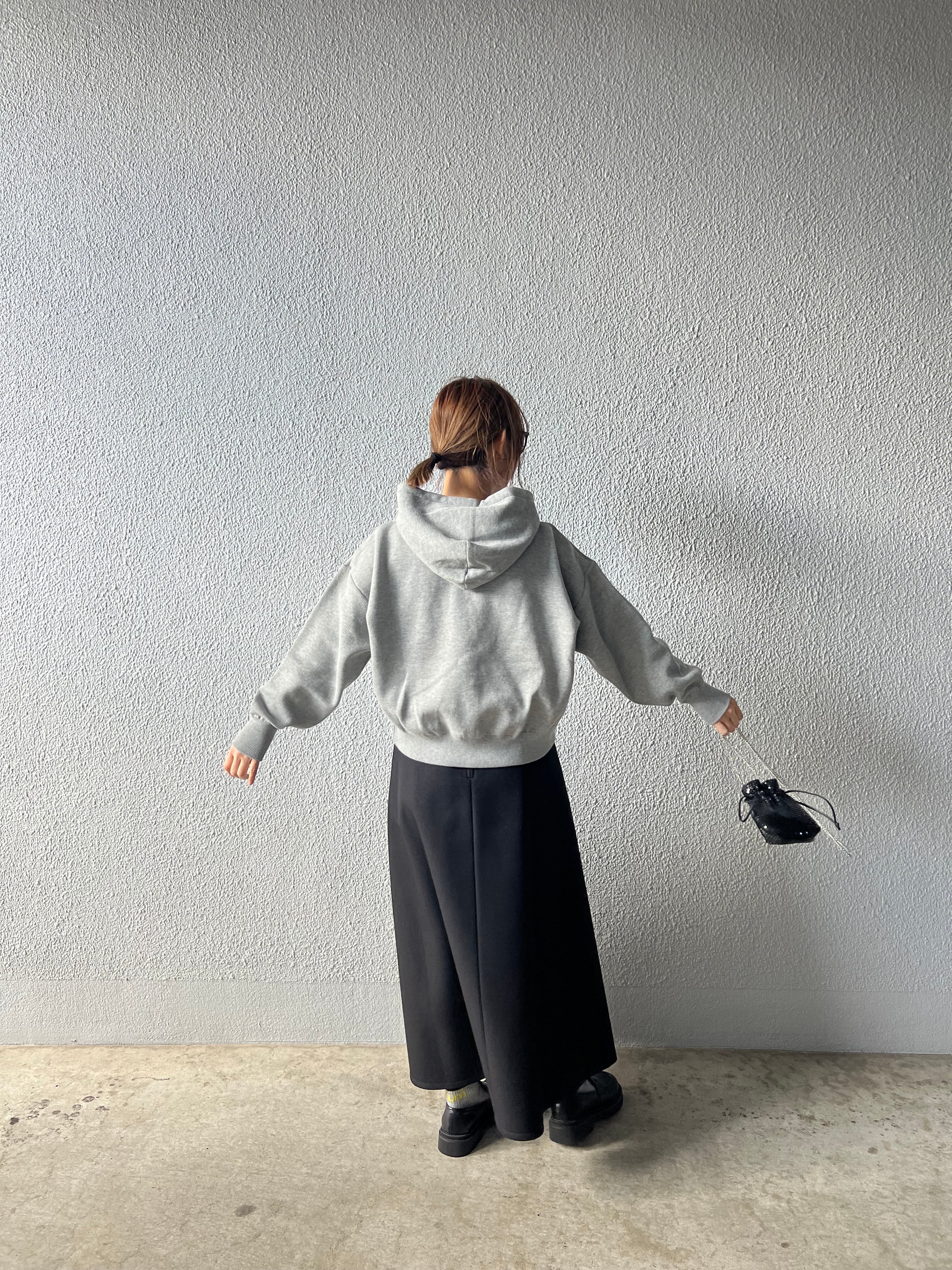 【SELECT】スウェットライクロゴパーカー 39-0465