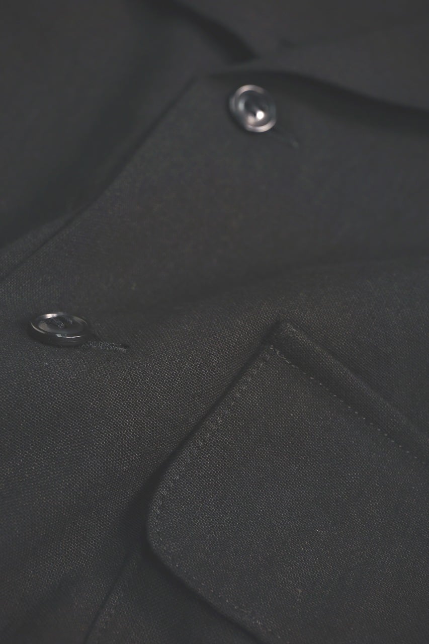 Li. Co. Poplin Open Collar Shirt