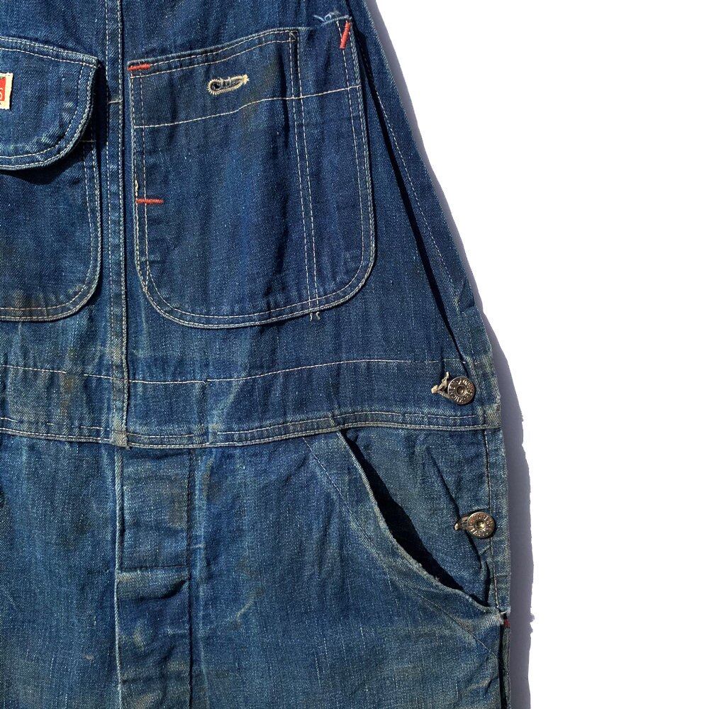 Vintage Denim Overalls [1940s] [Another Peabody] Vintage Denim