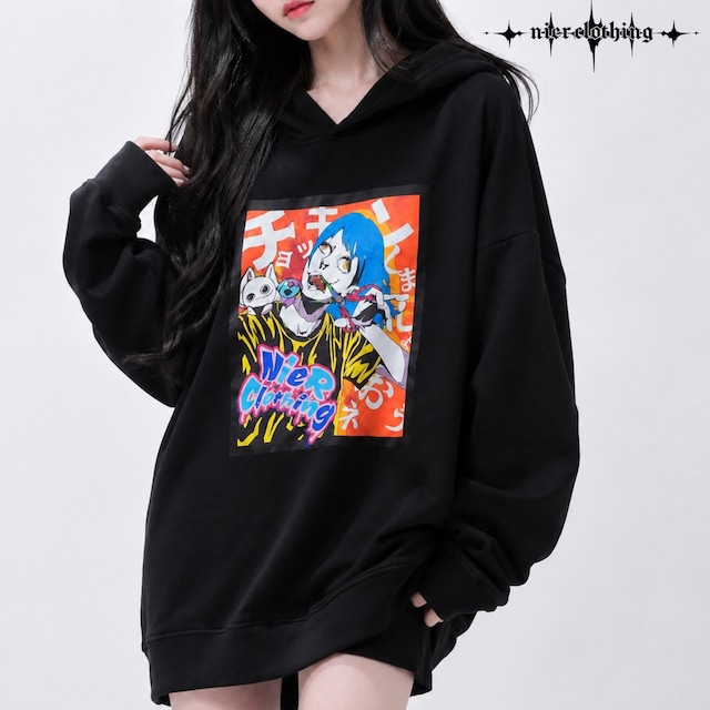 BASEランキング1位記念《先着77点MEGA PRESENT》COLORFUL ART PARKA【チョッキン】