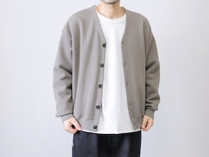 PLESIC / KANOKO CARDBOARD CARDIGAN - OLIVE　プルシック / 鹿の子ダンボールニットカーディガン