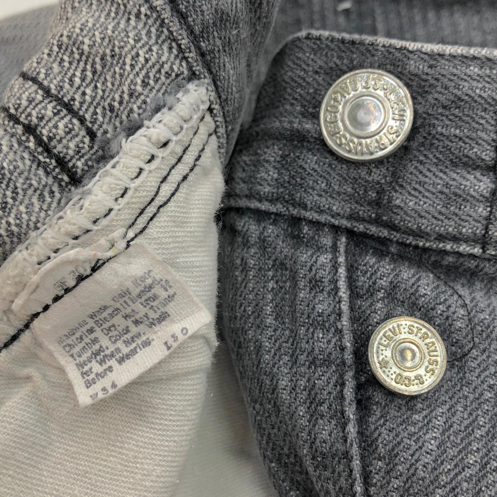 LEVI'S 501-0619 80年代 USA製 脇割 ハチマル ストライプ ストライプ