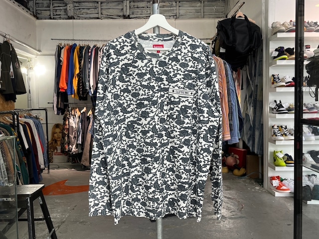 Supreme DAMASK LS TOP BLACK LARGE 89162